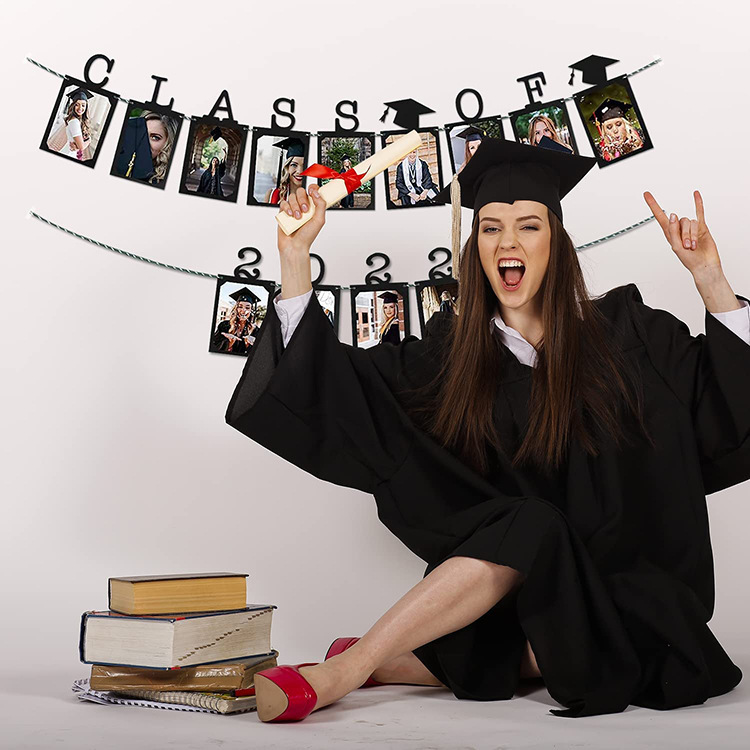 2022 Creative Student Graduation Photo Decoration Frame Photo Banner Photo Paper Frame Graduation Decoration Props Ornaments 2022 Creative Student Graduation Photo Decoration Frame Photo Banner Photo Paper Frame Graduation Decoration Props Ornaments