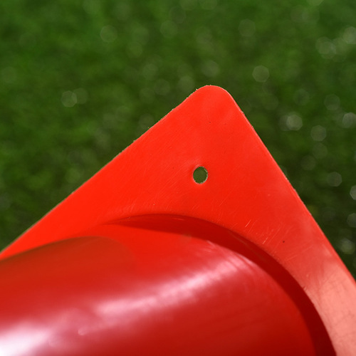 18/23/32/38/48cm thickened logo bucket football training equipment obstacle plastic bucket ice cream cone cone bucket