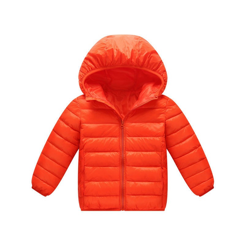 2024 nuevos niños abajo de algodón ligero Otoño e Invierno chaqueta acolchada de algodón para niños