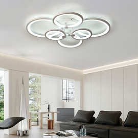 2024年新款客厅大灯圆形 简约现代创意个性卧室大气家用led吸顶灯