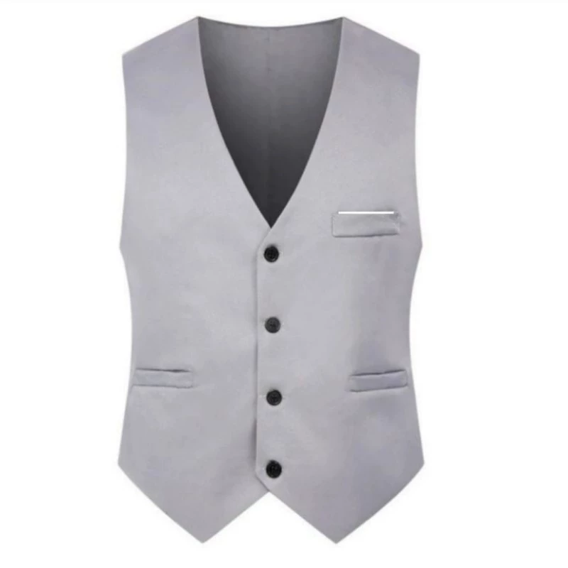 Модный жилет для отдыха, оптом, slim fit, 3D