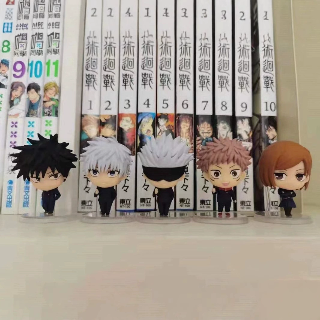 Фигурки-слепые коробки SD gashapon, набор чиби по Jujutsu Kaisen, 5 персонажей, PVC, 5 см