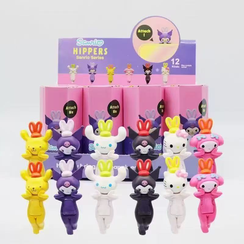 Figura Sorpresa en Caja Ciega, Empaquetada Individualmente, Decoración para Coche, Juguete Moderno para Escritorio, Muñeco de Gato en Caja Ciega, Soporte para Teléfono.