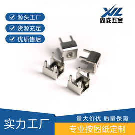 pc板焊接式接线端子五金端子PCB紫铜黄铜线路板插件四角接线柱