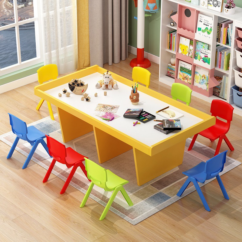 Children's Toy Building Block Table Multi-Functional Amusement Shopping Mall Space Sand Table Play Table Game Table Commercial Space Sand Table