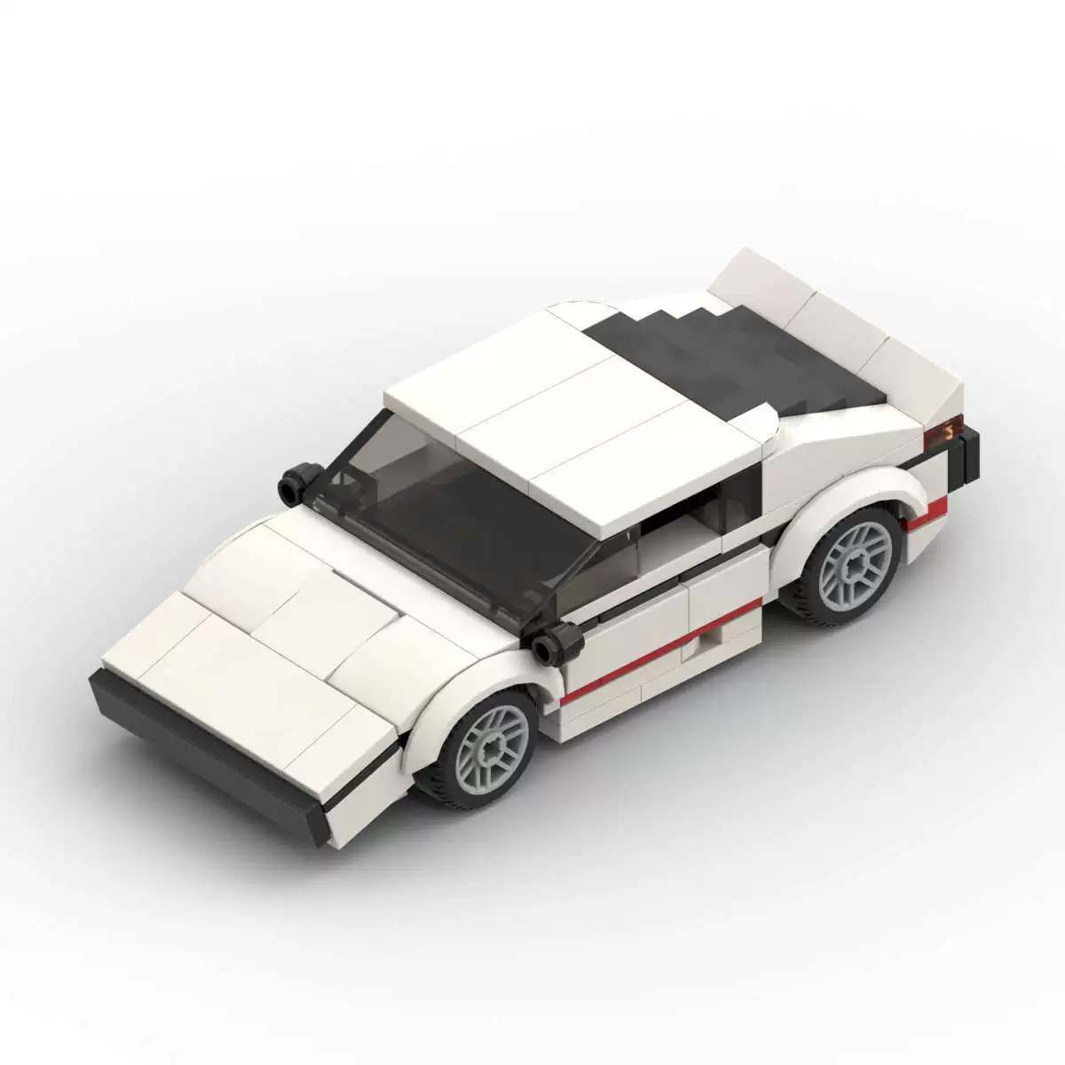 MOC конструкторы совместимы с Lego игрушечные автомобили подарки на день рождения Lotus Esprit эльф модель креативная гоночная пыль