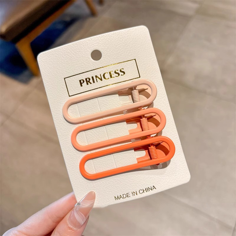 Pin de cabello para mujeres 2025 nuevo pin de cabello lateral frontal frontal frisa pin de cabello sin marcas de maquillaje pin de cabello pin de boca de pato adornamiento