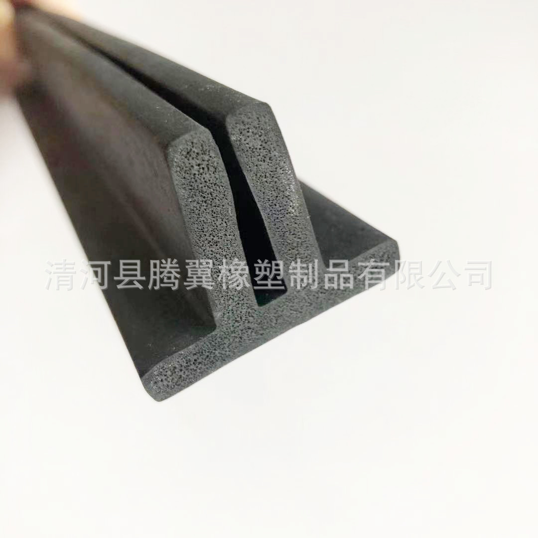 供应K型三元乙丙橡胶发泡条T型橡胶密封条橡胶海绵条