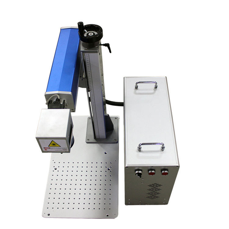 Máquina de marcado láser de fibra dividida máquina de grabado automática placa de metal máquina de codificación de plástico de acero inoxidable