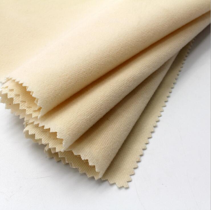 厂家优惠批发 80-180克圈绒拉毛布边纶布 复合玩具绒魔术贴面料