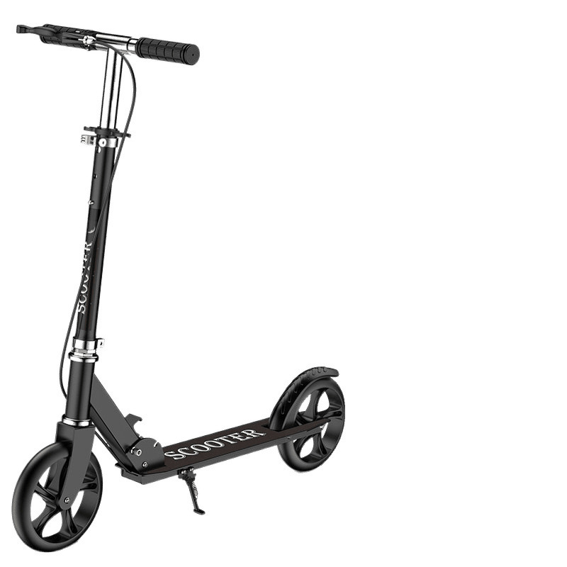 Scooter para adultos de dos ruedas de la escuela de la ciudad campus dos plegables para los niños jóvenes a pedal