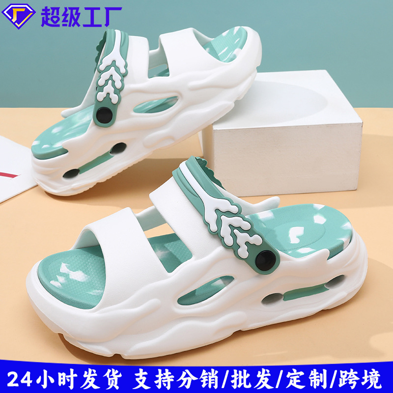 Couple Sandals Summer New Outfit Beach Slippers plus size Cross-border Casual Sandals Southeast Asian Slippers for Men