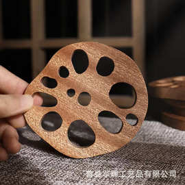 创意杯垫厨房台面隔热餐垫奶茶咖啡防烫垫木质楼用桌垫茶杯木垫