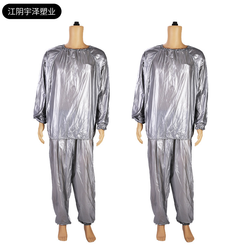 Sports silver waterproof set for gym PVC