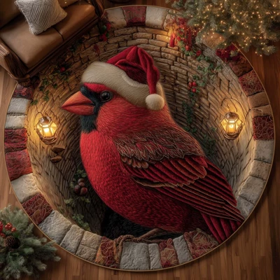 Avtomobil döşəmə paspasları — mat home decor floor mat digital - 16-16-x-164141cm-round