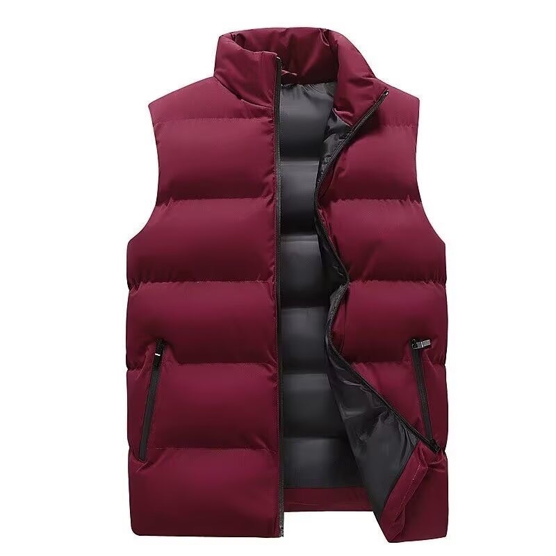 2024 primavera y otoño chaleco de algodón hombre y mujer chaleco de algodón chaleco abrigo abrigo de algodón tendencia casual moda universal