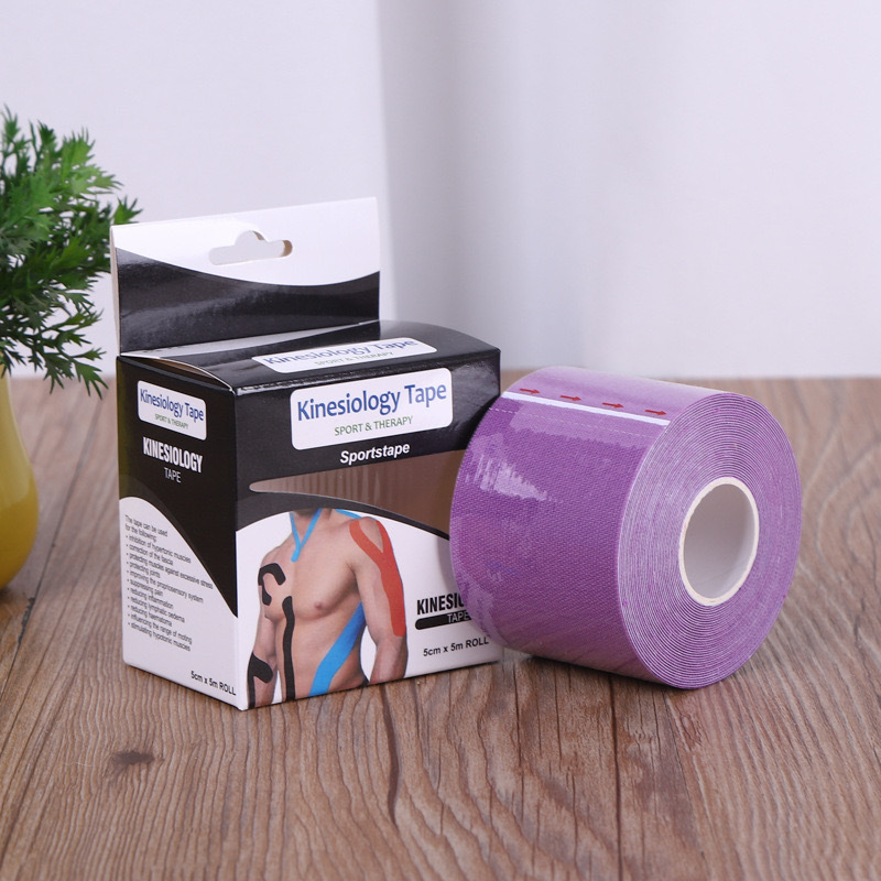 Kinesiología cinta muscular parche elástico cinta deportiva en caja muscular efecto interno parche en stock al por mayor