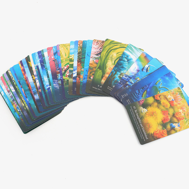 Ocean Voice Oracle Cards Tarot Deck For Party Games_voghion.com