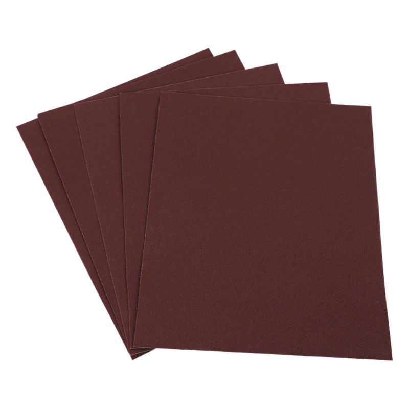 Оптовая продажа наждачной бумаги марки Fei Li водостойкая наждачная бумага коричневая корунд водяная шлифовка красная шлифованная бумага для дома шлифованная металлическая полированная шлифованная бумага