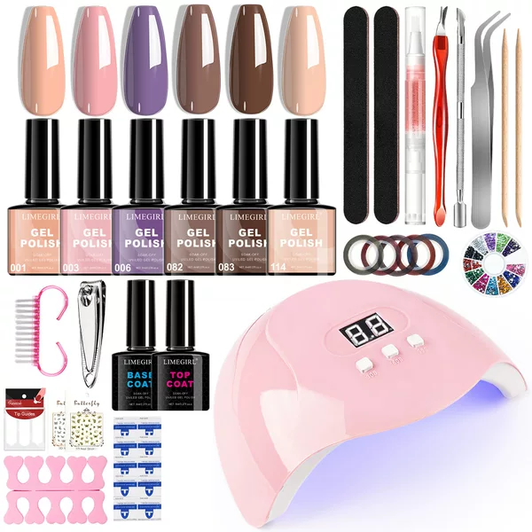 Cross-Border Amazon Best-Selling Manicure Tool Set, Manicure Lamp Grinder, Nail File, Dead Skin Removal Manicure Set