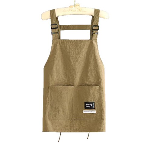 New fashionable anti-splash apron kitchen household simple waist for women wear-resistant work baking overalls for men
