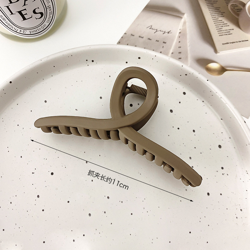 Brown criss-cross style 11cm