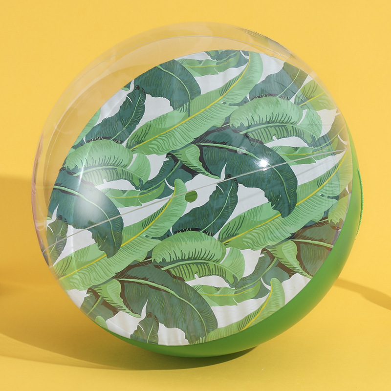 Simple Style, Classic Style Style Simple Style Classic Style Printing Plastic Inflatable Ball Swimming Accessories 1 Piece