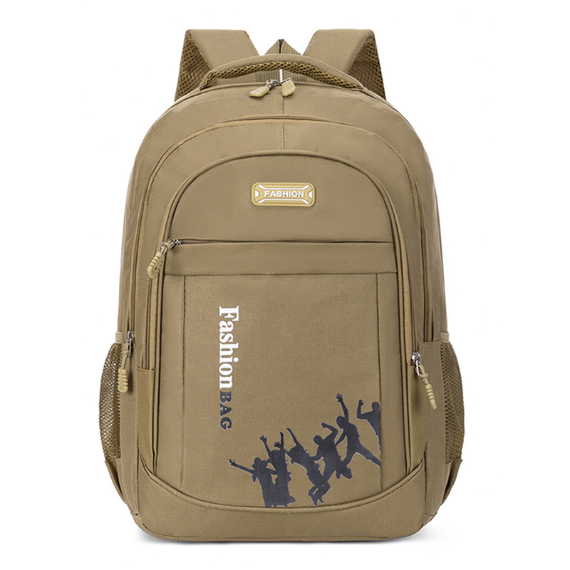 Mochila de gran capacidad para estudiantes de escuela primaria para hombres Mochila para estudiantes de secundaria Mochila para computadora Mochila de viaje de ocio para hombres