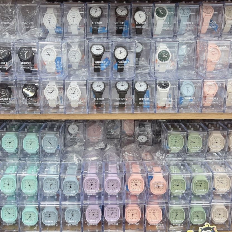 Reloj especial para examen de estudiantes de secundaria secundaria, relojes de cuarzo de alto valor facial, relojes de puntero para hombres y mujeres