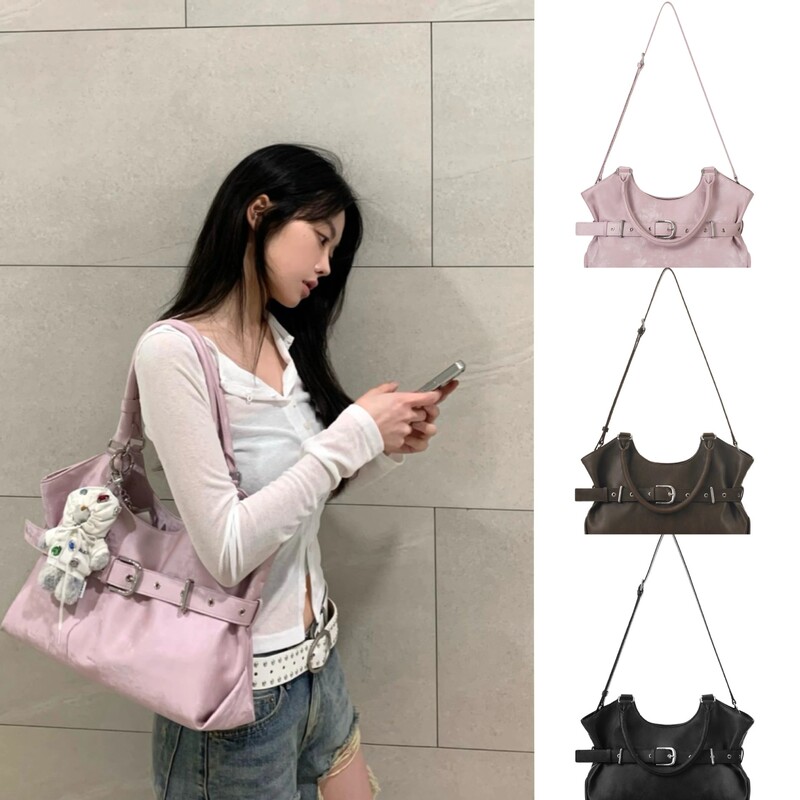 Korean Niche Brand St Bag 2026 New Model Shoulder Bag Fashion Handbag Crossbody Bag Large Capacity Women's Bag Korean Niche Brand St Bag 2026 New Model Shoulder Bag Fashion Handbag Crossbody Bag Large Capacity Women's Bag