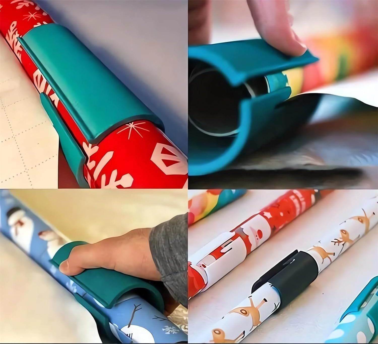 新款WrappingPaperCutter圆筒切纸刀裁纸器过节圣诞礼品包装裁纸-阿里巴巴