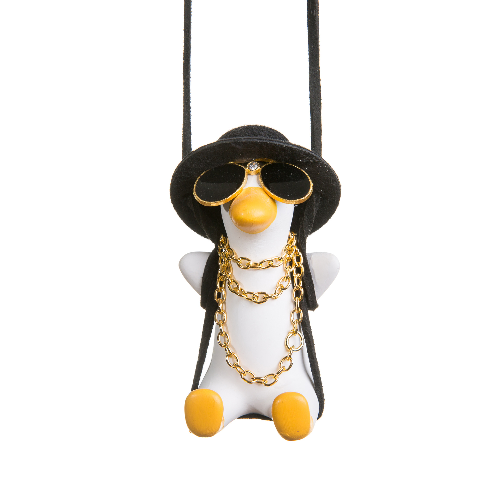 Cross-Border Car Hanging Ornaments Swing Duck Car Hanging Decoration Car Essential Supplies Car Interior Accessories