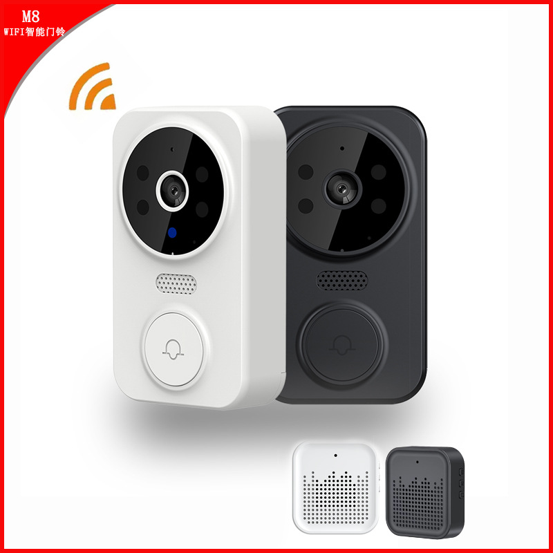 Wireless smart doorbell home low power consumption wireless wifi video doorbell smart wifi video electronic cat eye