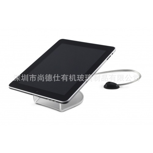 Pad防盗展示架 高档亚克力带防盗展示支架 厂家直销平板支架