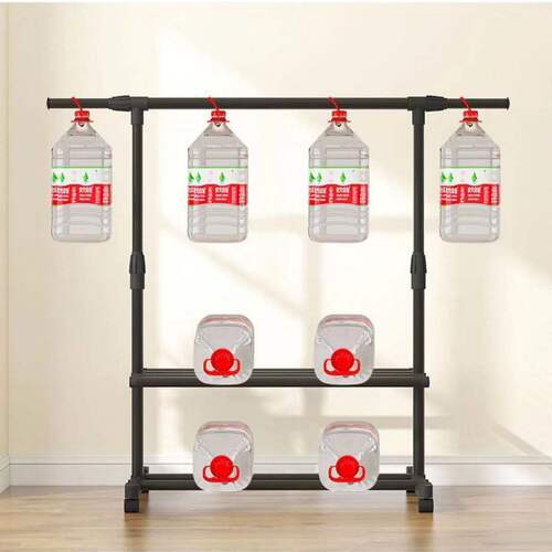 Simple clothes drying rack, bedroom floor-standing clothes rack, indoor clothes drying rod, clothes rack, dormitory floor-standing assembled clothes rack wholesale