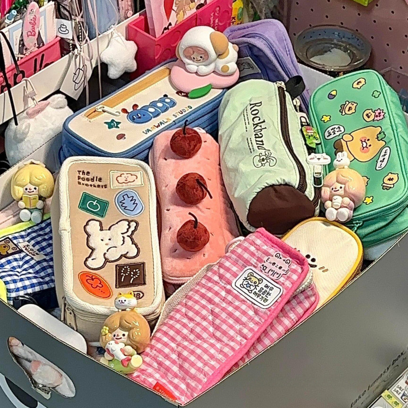 开学季笔袋大合集学生多功能大容量文具收纳袋高颜值痛包