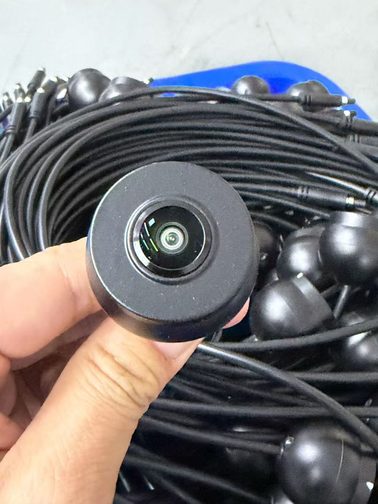 360-degree adjustable mini car rearview camera AHD1080p high-definition camera