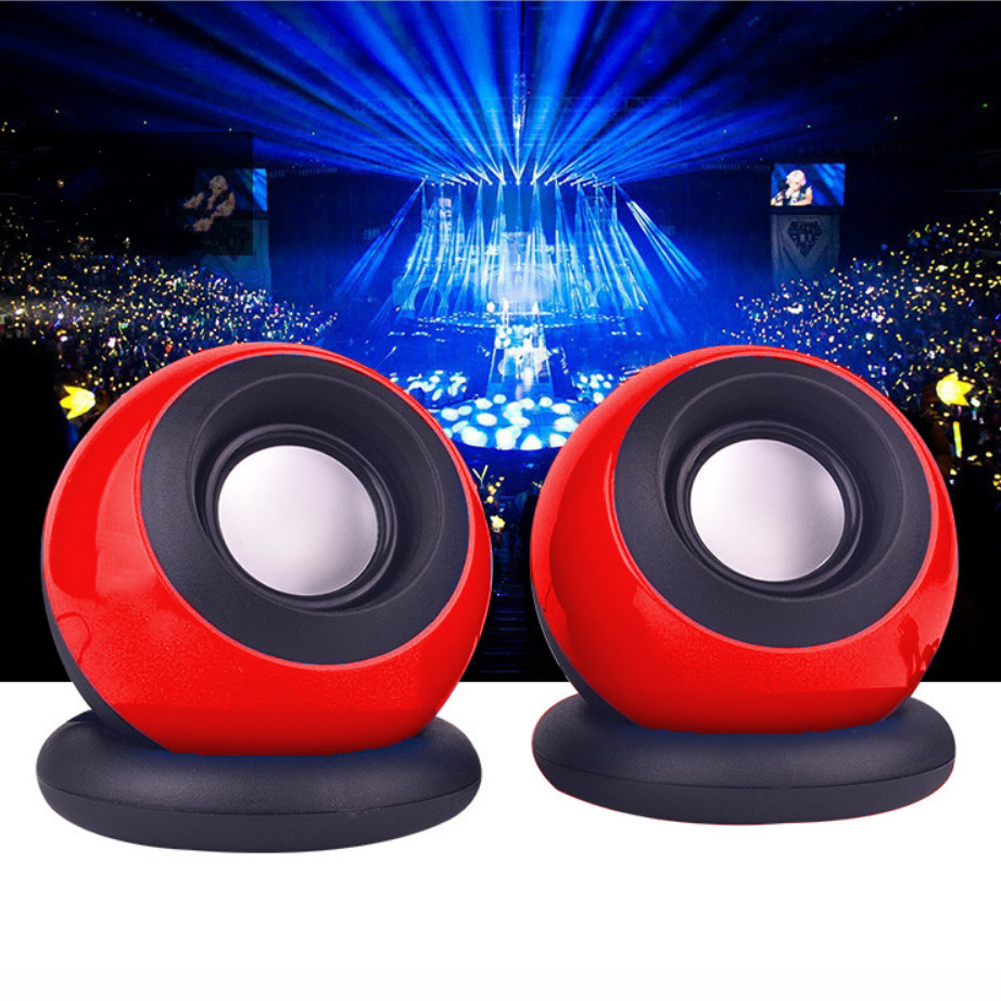 Altavoz USB Yu Shuo para Computadora y Oficina, Graves Potentes, Mini Altavoz