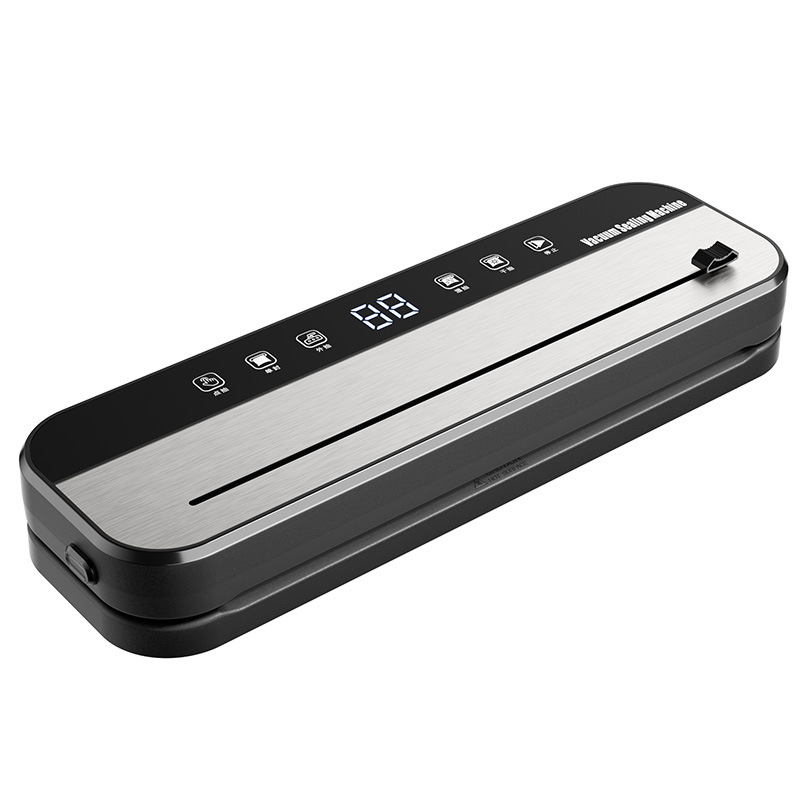 Cross-border Vacuum Sealer Dry and Wet Dual-use Automatic Sealing Machine Food Preservation Machine Kitchen Vacuum Sealing Plastic Sealer