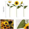 Amazon Cross -border Artificial Flower Flower Film Sunflower Field False Flower Family Hotel Wedding Garden Decoration