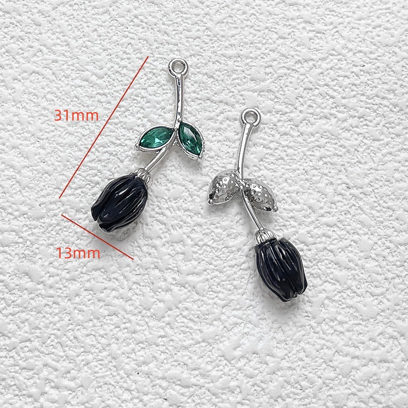 5g Weight Pendant Jewelry Making Type 13*55mm Jewelry Making Size DIY Jewelry Accessories Classification 1 Piece Quantity Alloy Material Star, Heart Shape, Flower Pattern All Seasons Season Plating Design Elegant, Gothic Style 1 Piece 13*55mm Alloy Star Heart Shape Flower Pendant Jewelry Accessories 9