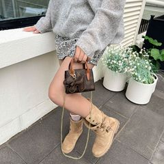 ins新款欧美范儿童亲子款洋气韩版手提斜挎跨迷你托特小包包女包