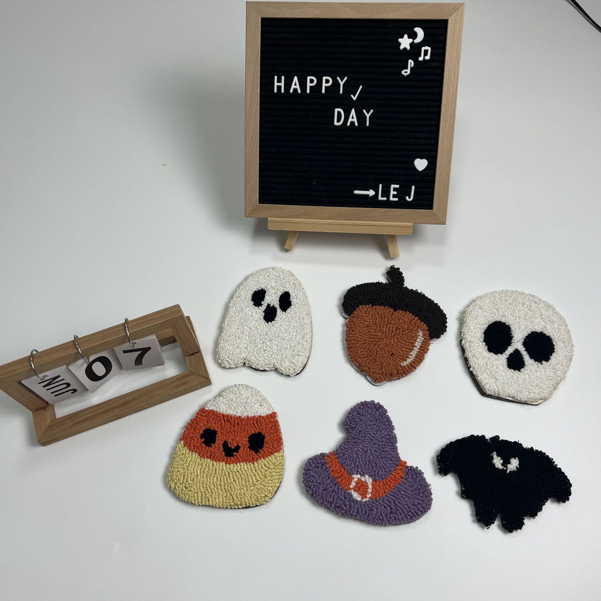 Tufted lazo toalla bordada montaña procesable patrón transfronterizo sala de estar comedor hogar fresco montaña placemat