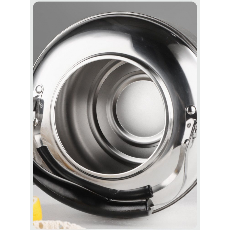 316 ステンレス鋼家庭用ケトル大容量ホイッスルティーポットガス耐久性のあるガス電磁調理器 304 巨大な厚さ|undefined