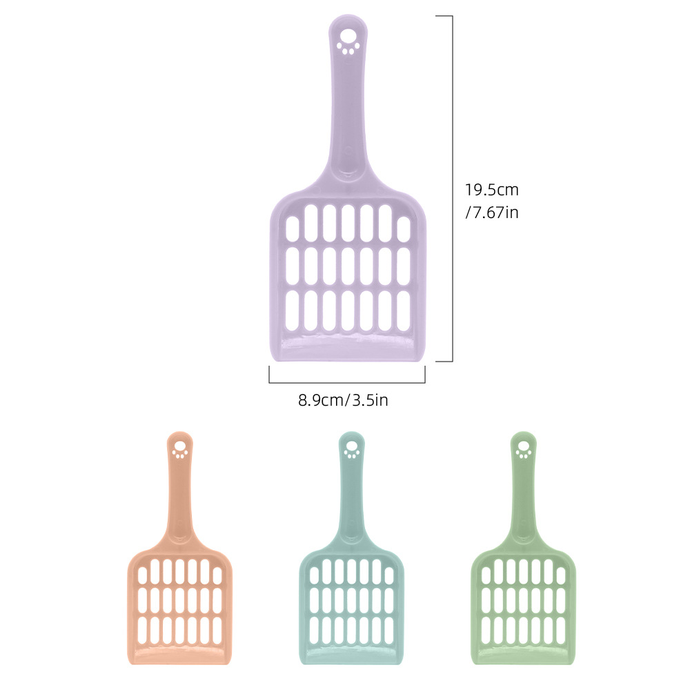 Pala de arena para gatos de agujero pequeño, pala de arena para gatos de plástico, pala para gatos, artefacto de mierda, pala para gatos, pala para gatos, herramienta de mierda, pala de red