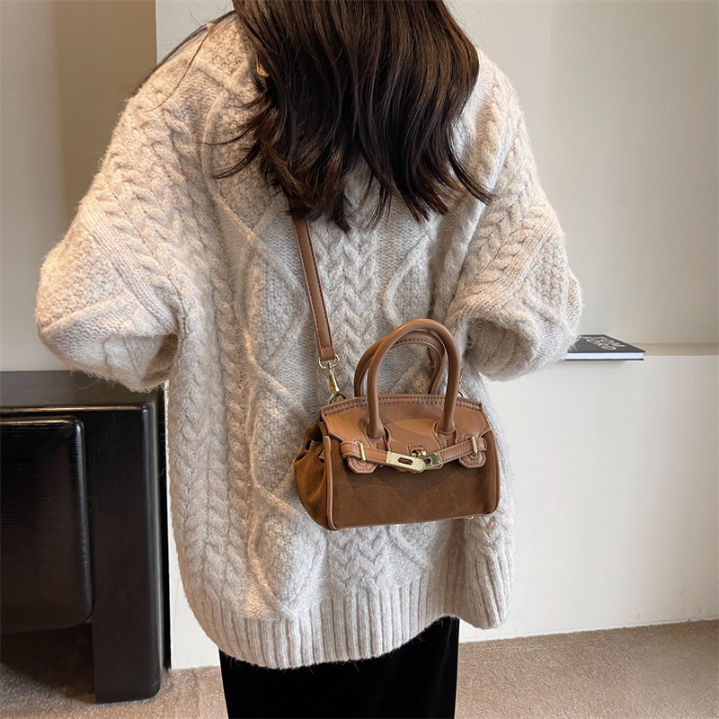 Nuova borsa a tracolla retrò di grande successo, alla moda e versatile, borsa a tracolla singola di alta qualità, piccola e popolare borsa in platino da donna._voghion.com