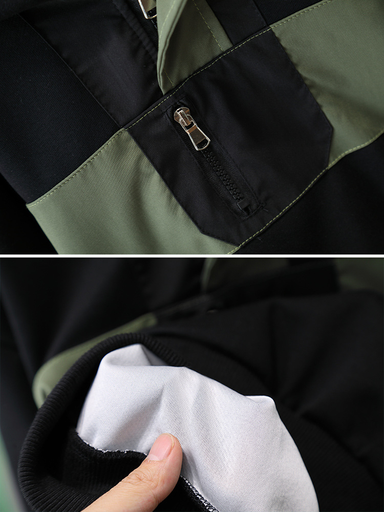 6079 traje de suéter para niños ropa de primavera y otoño con capucha 2024 nueva ropa para niños ropa casual de otoño para niños guapos
