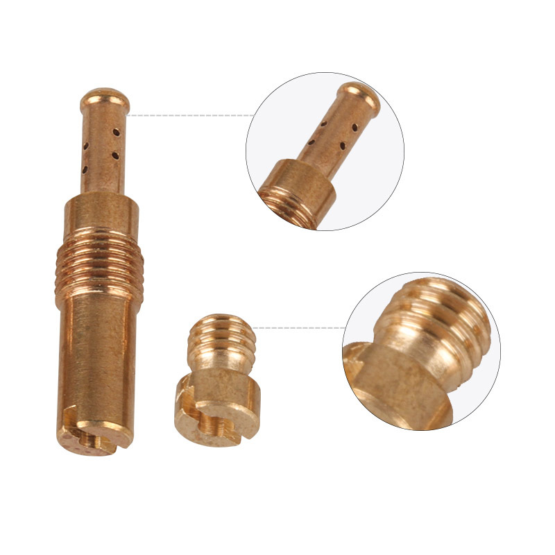 PWK PE CVK carburador principal y auxiliar de medición agujero accesorios boquilla de aceite piloto principal y auxiliar boquilla de inyección chorro principal