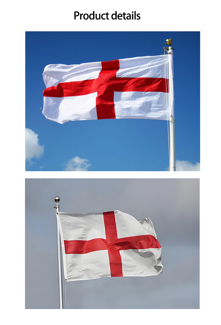 Drapeau angleterre en polyester pour intérieur et extérieur_voghion.com