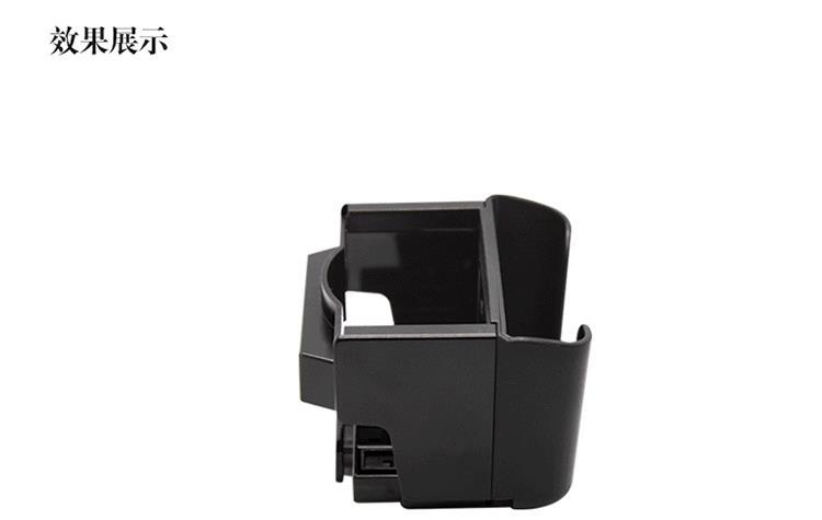 Yac Car Water Cup Holder Car Air Conditioner Air Outlet with Light Storage Mobile Phone Holder Cup Holder Multi-Functional Beverage Holder
